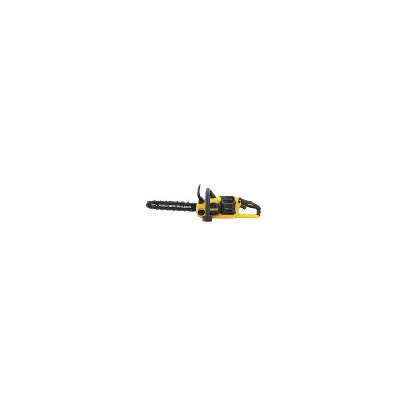 DeWALT DCCS670B Cordless Chainsaw, Tool Only, 3 Ah, 60 V, Lithium-Ion, 6 in Cutting Capacity, 16 in L Bar, 3/8 in Pitch Black/Yellow