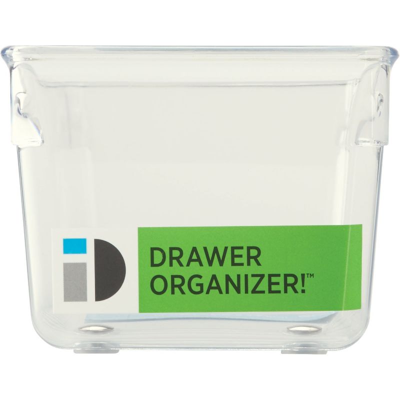 iDesign Linus Drawer Organizer Tray Clear