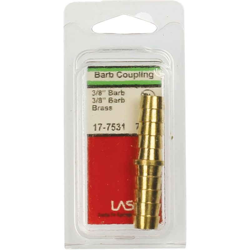 Lasco Brass Hose Barb Coupling 3/8 In. Barb X 3/8 In. Barb
