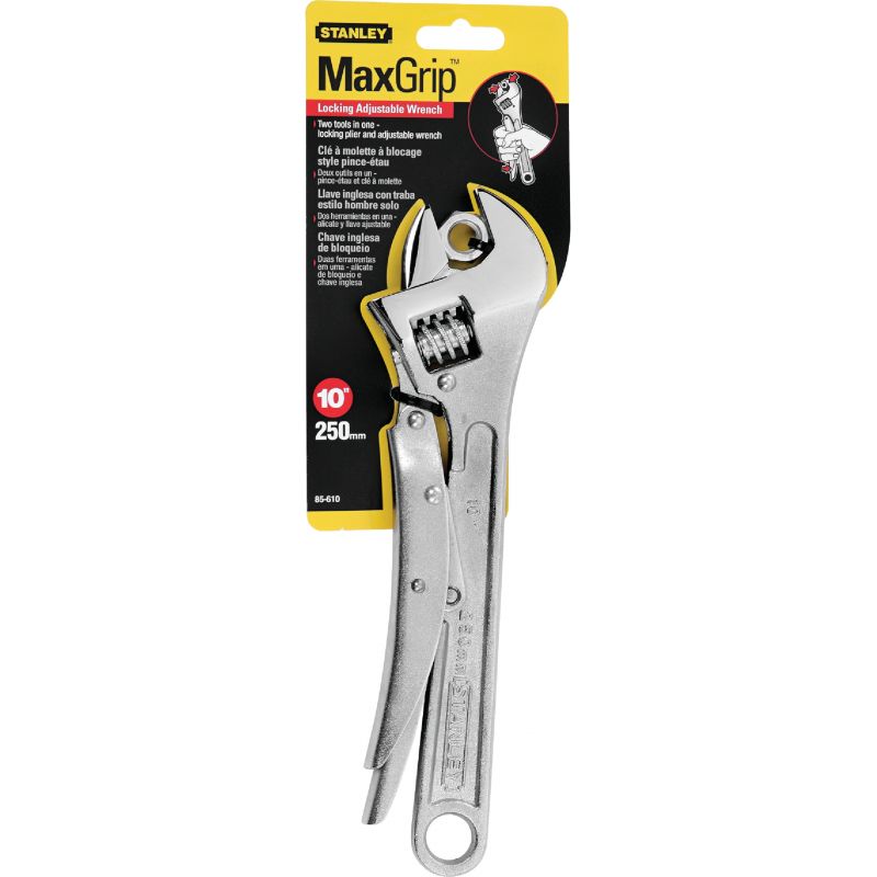 Stanley MaxGrip Locking Adjustable Wrench