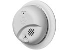 First Alert 1046850 Smoke Alarm, Ionization Sensor, White White