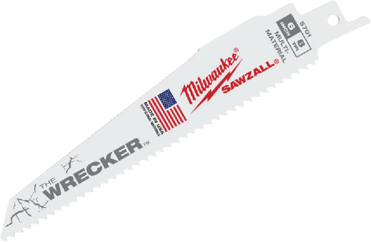 Buy Milwaukee Sawzall THE WRECKER Demolition Reciprocating Saw Blade (Pack  of 100)