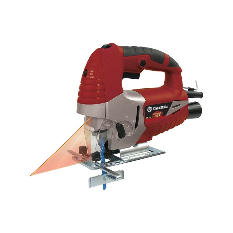 King Canada 8329 Jig Saw, 6.5 A, 3-1/8, 3/8 in Cutting Capacity, 3/4 in L Stroke, 500 to 3000 spm SPM