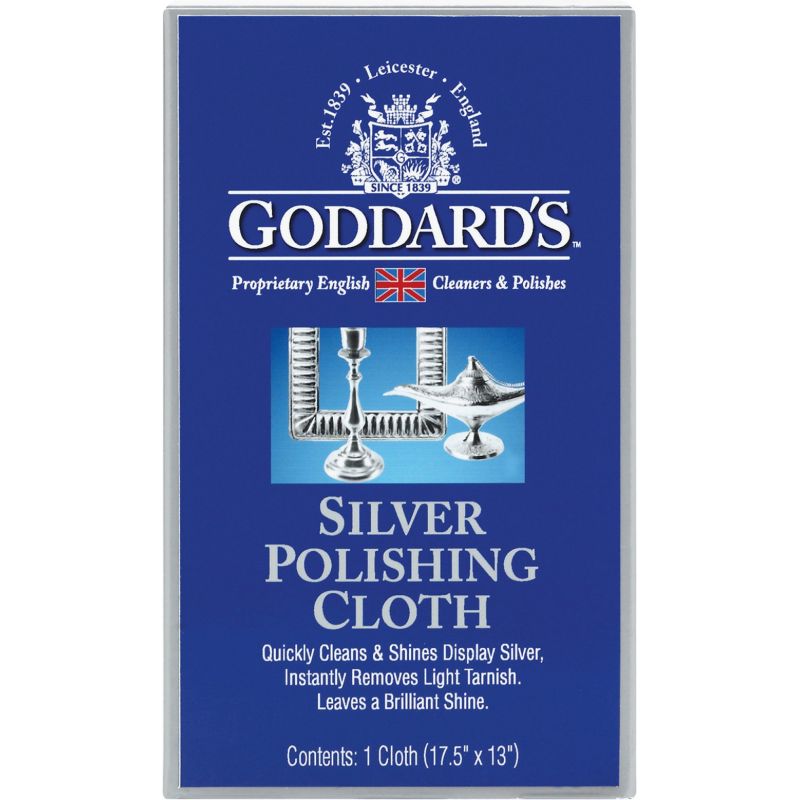 Goddard&#039;s Silver Polishing Cloth Gray