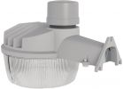 Halo Standard LED Outdoor Area Light Fixture 8.91 In. H X 9.45 In. W. X 14.29 In. D., Gray