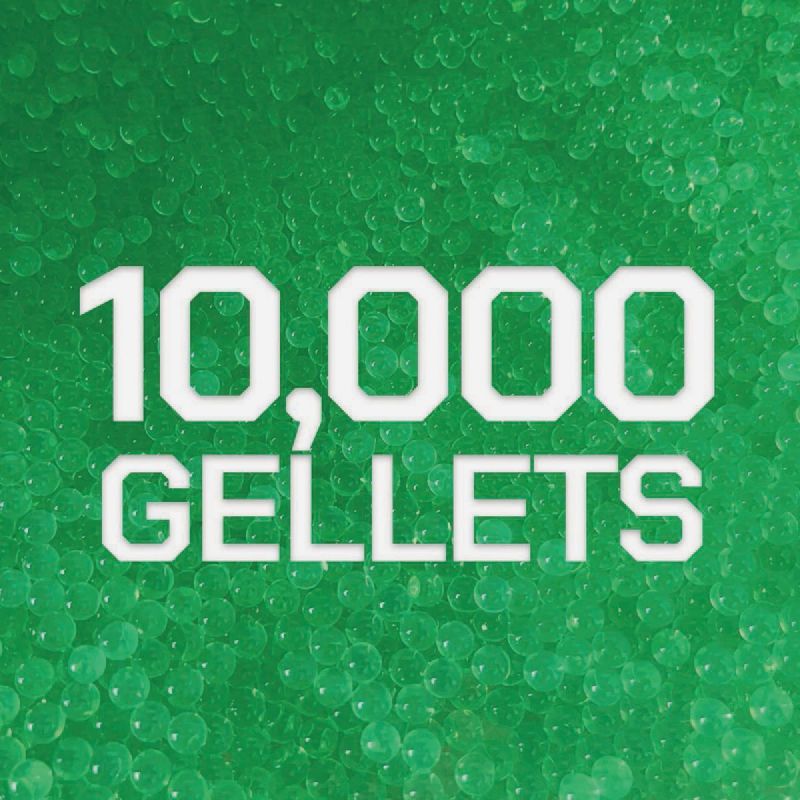 Gel Blaster Gellets Green, 10,000 Gellets