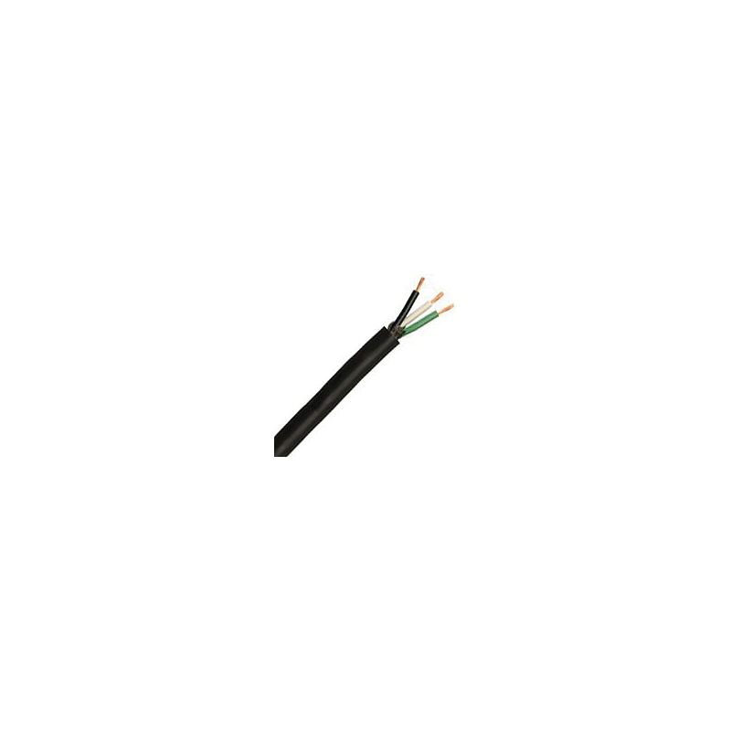 CCI 233880408 Electrical Cable, 12 AWG Wire, 3 -Conductor, Copper Conductor, TPE Insulation, TPE Sheath, 300 V