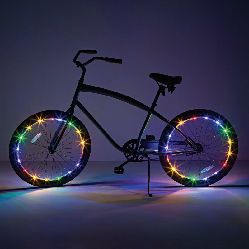 Brightz Wheelbrightz Bicycle Light Rainbow