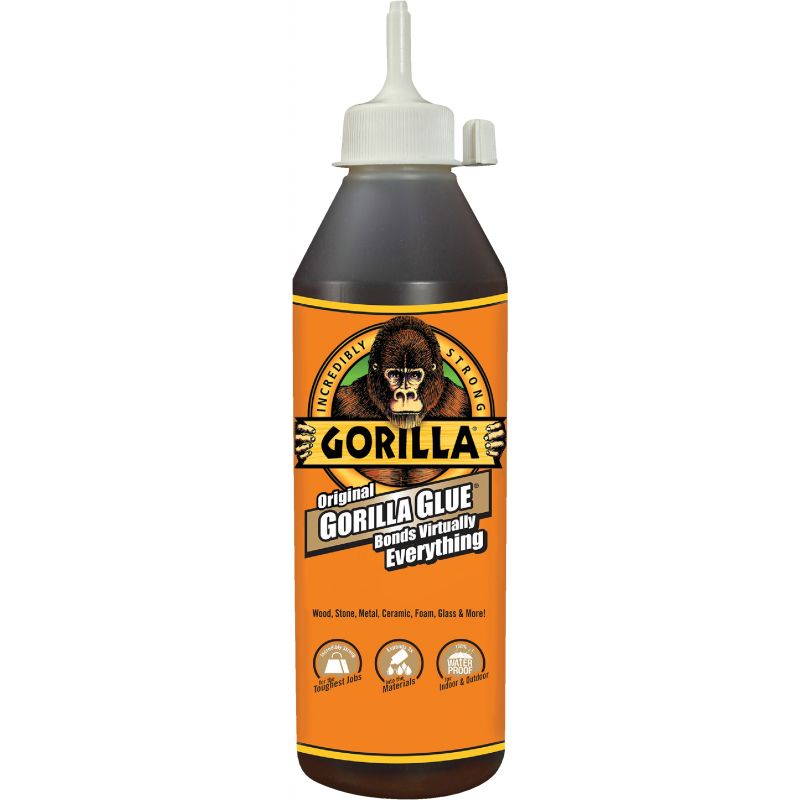 Gorilla Original All-Purpose Glue Tan, 18 Oz.