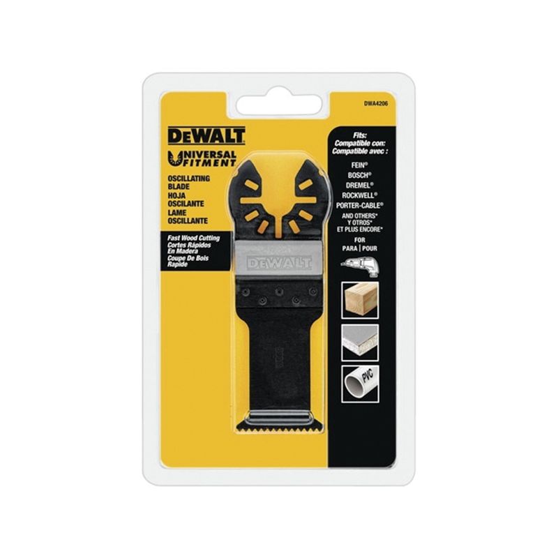 DeWALT DWA4206 Cutting Blade, 1-1/4 in, HCS 1-1/4 In, Black