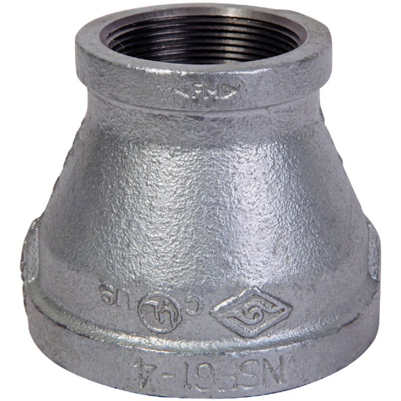 Southland Reducing Galvanized Coupling 2 In. X 1-1/4 In. FPT