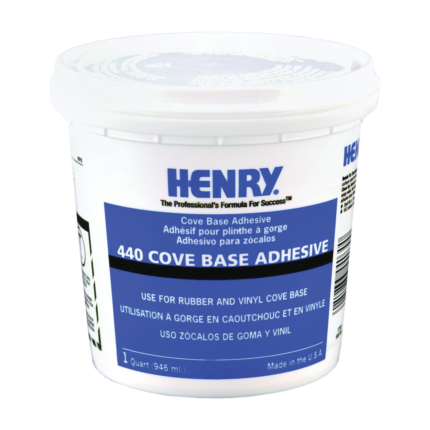 Henry 12185 Carpet Adhesive, Beige, 1 gal, Container