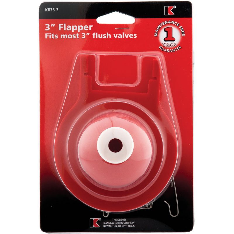 Do it 3&quot; Rubber Flapper 3 In., Red