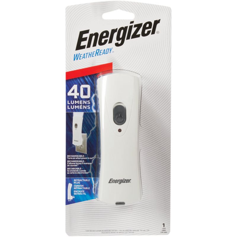 Energizer Weatheready LED Rechargeable Flashlight White