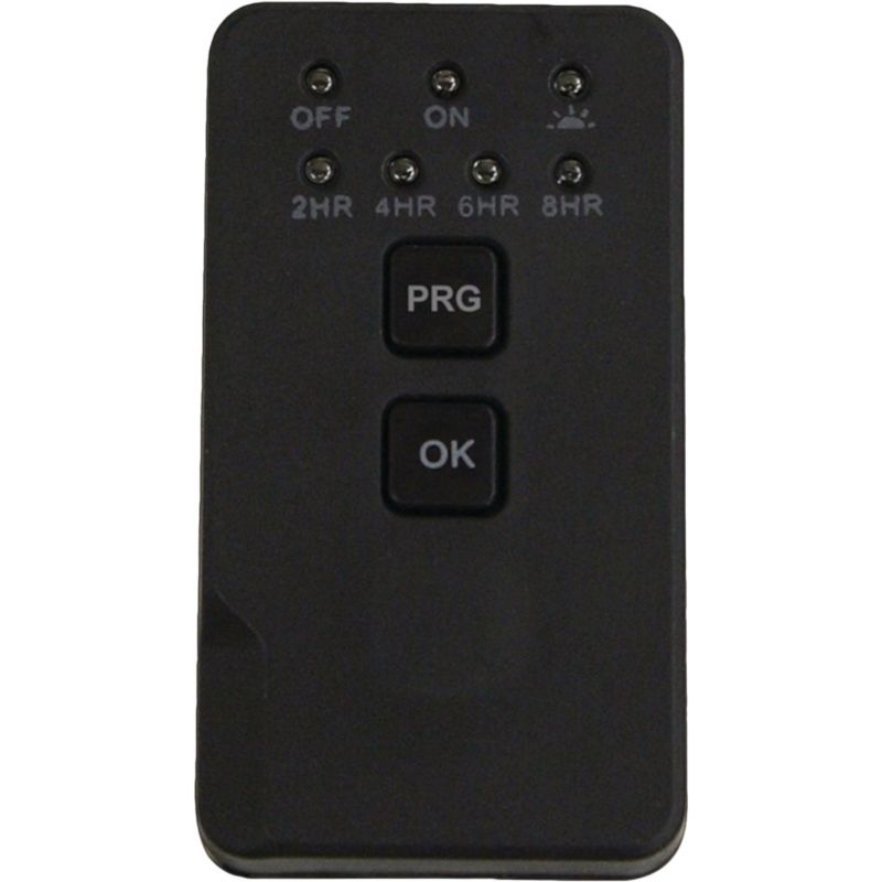 Prime Remote Controlled Outdoor Timer Black, 15A