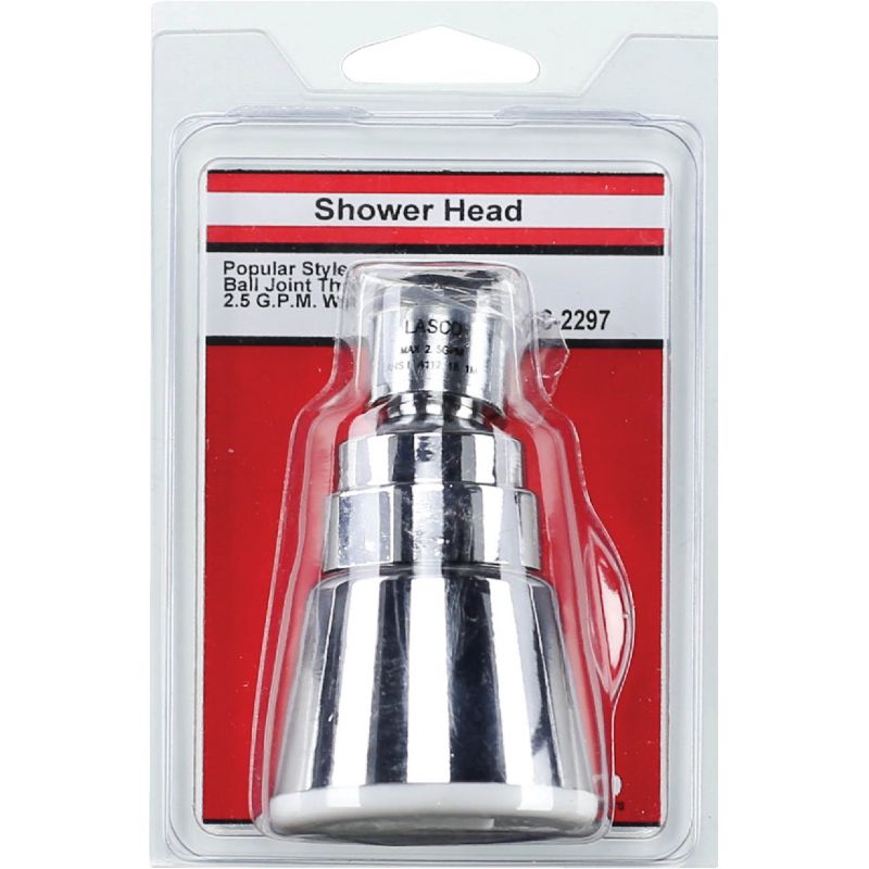 Lasco Swivel Head 1-Spray Fixed Showerhead