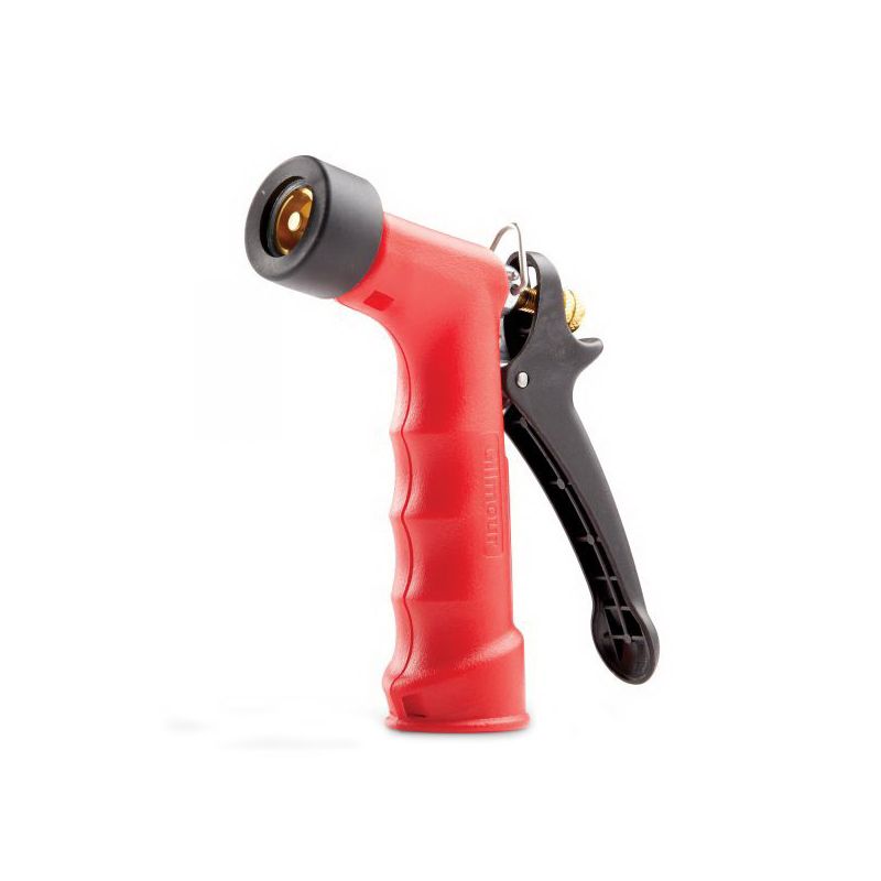 Gilmour 0572 Hose Nozzle, Female, Metal, Red Red