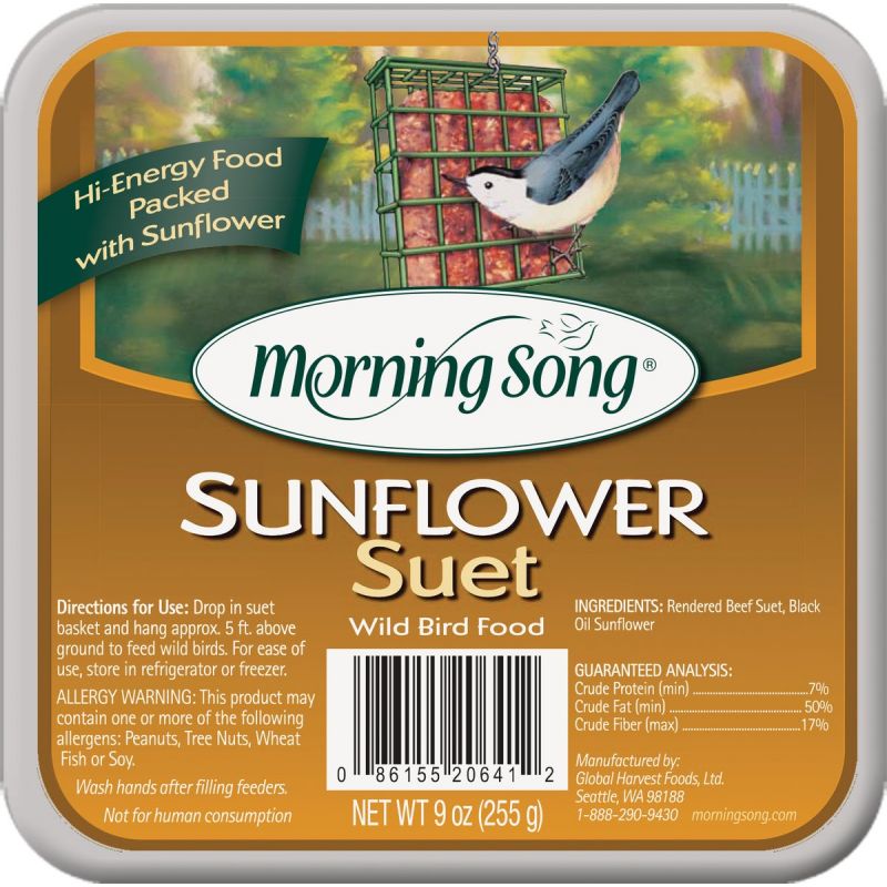Morning Song Suet 9 Oz. (Pack of 12)