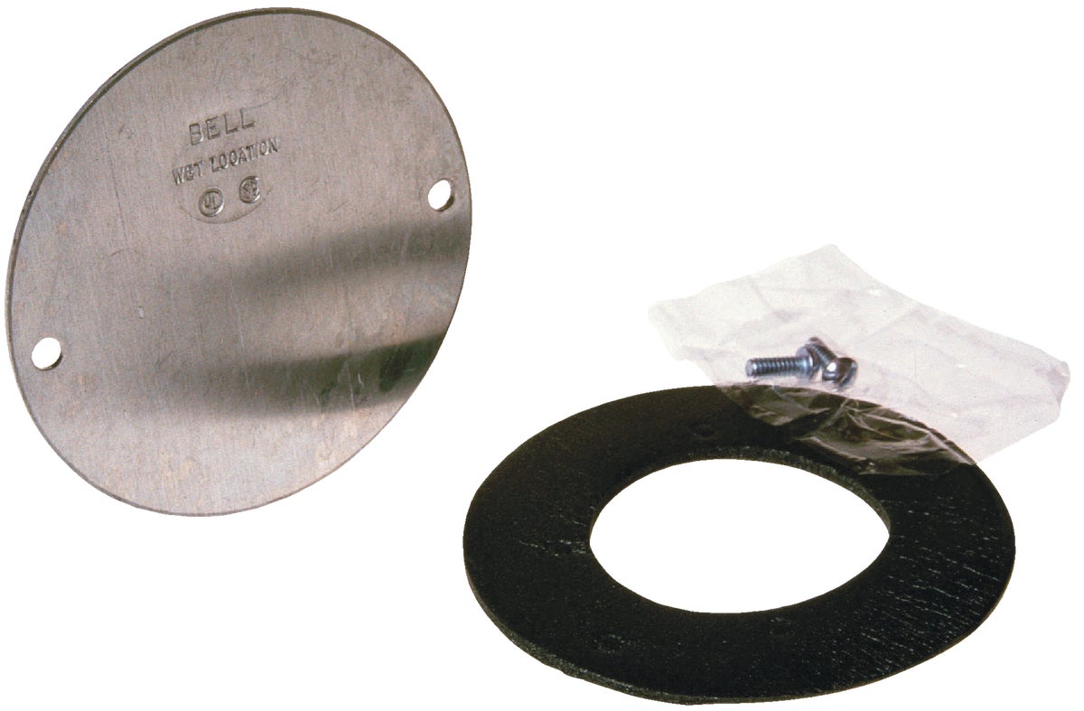 Raco 0722 4in Octagon Cover Blank Steel 