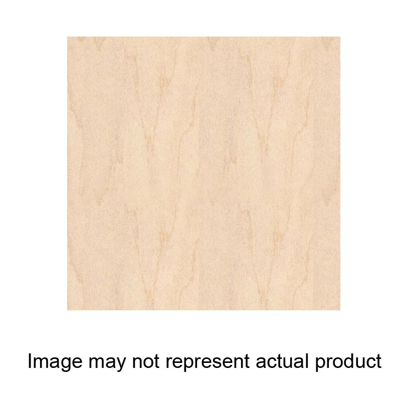 Richelieu 031296RS Wood Veneer, 96 in L Nominal, 12 in W Nominal, 0.01 in Thick Nominal, Birch