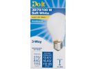 Do it A21 Soft White 3-Way Incandescent Light Bulb