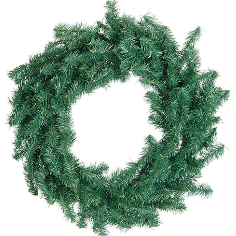 Gerson Canadian Pine Artificial Wreath Green