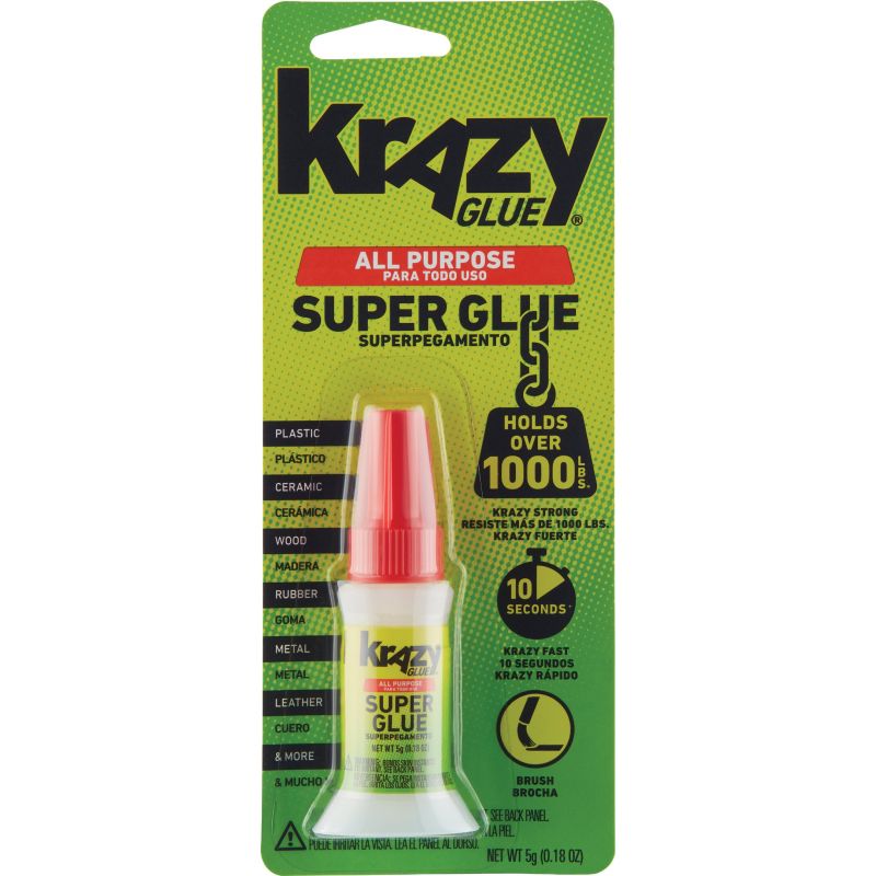 Krazy Glue All-Purpose Super Glue 0.18 Oz.