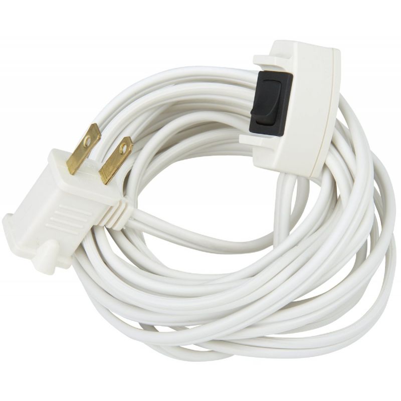 Do it 16/2 Extension Cord With Switch White, 10