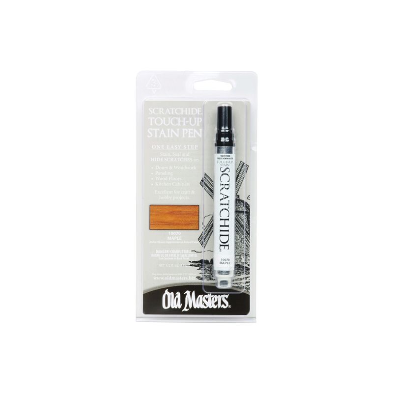 Old Masters SCRATCHIDE 10070 Touch-Up Pen, Maple, 0.5 oz Maple