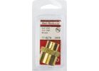 Lasco Threaded Reducing Red Brass Bell Coupling 1/2 In. FPT X 1/4 In. FPT