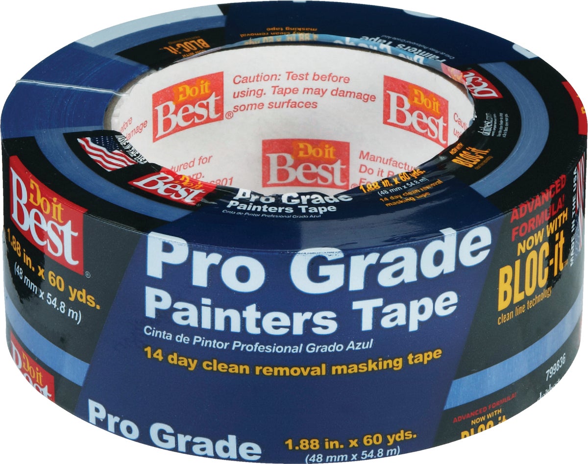 Duck Brand Clean Release Painters Tape, 1 Inch x 60 Yards, Blue