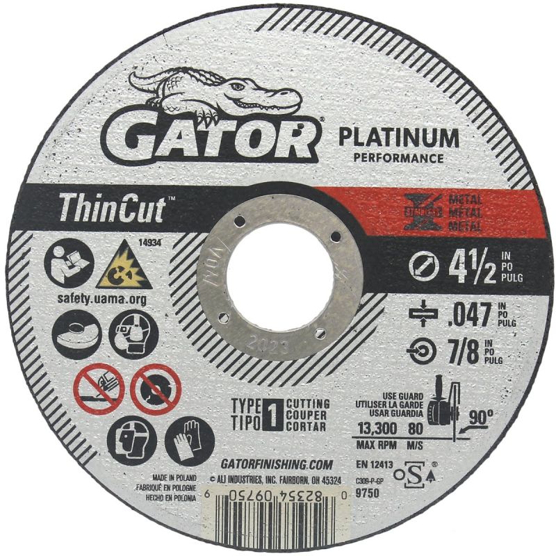 Gator Blade ThinCut Type 1 Cut-Off Wheel