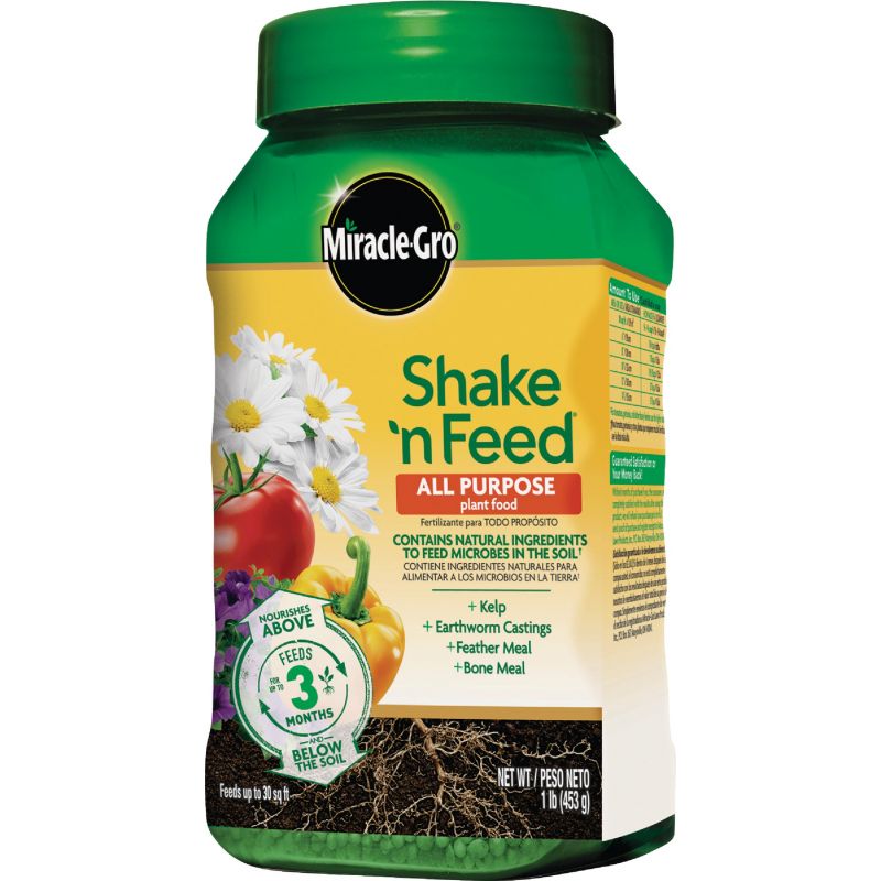 Miracle-Gro Shake &#039;n Feed All-Purpose Dry Plant Food 1 Lb.