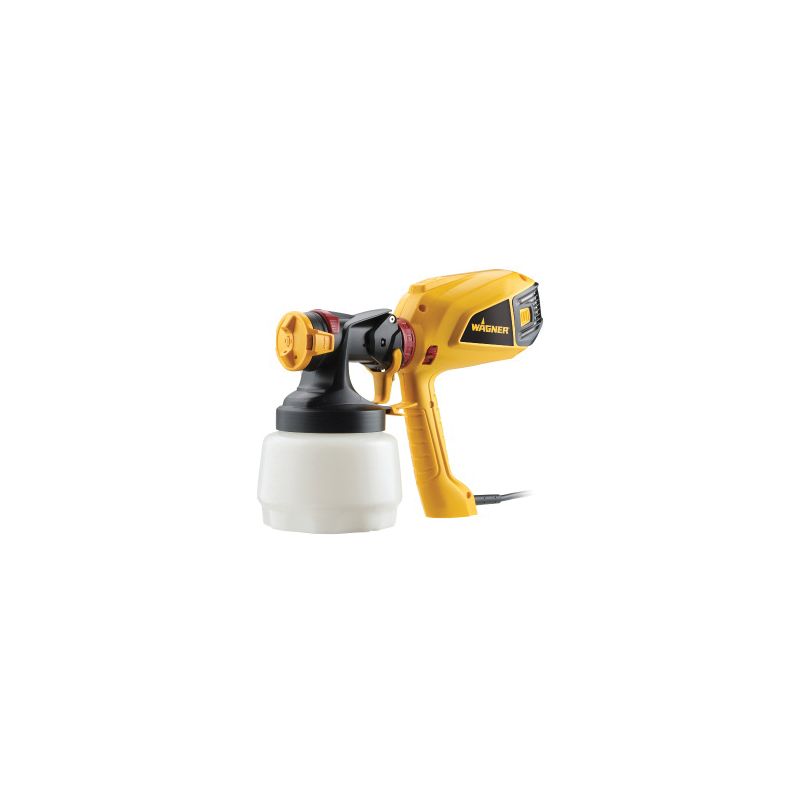 Wagner Control Spray Xtra Duty 2416643 Paint Sprayer, HVLP Fluid Delivery, 1-1/2 qt Cup, 6 psi Pressure, 1/2 to 6 in Pattern