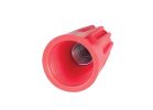 Gardner Bender WireGard 25-006 Wire Connector, 18 to 10 AWG Wire, Steel Contact, Polypropylene Housing Material, Red Red