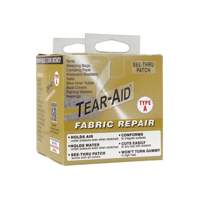 Buy Tear-Aid D-KIT-A04-100 Fabric Repair Patch Kit, A, Gold Gold
