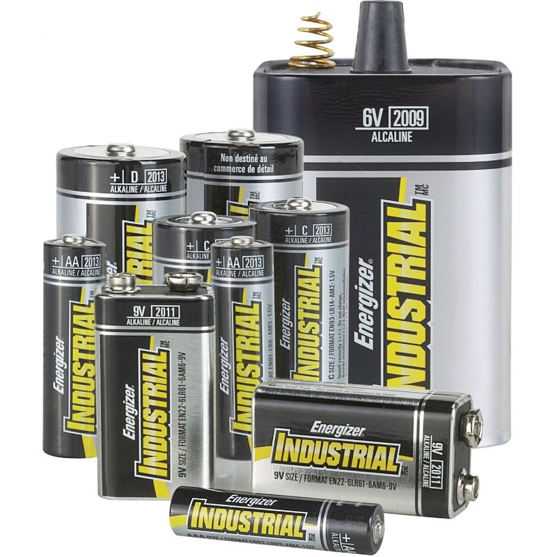 Energizer Industrial 6V Spring Terminal Alkaline Lantern Battery (Pack of 6)