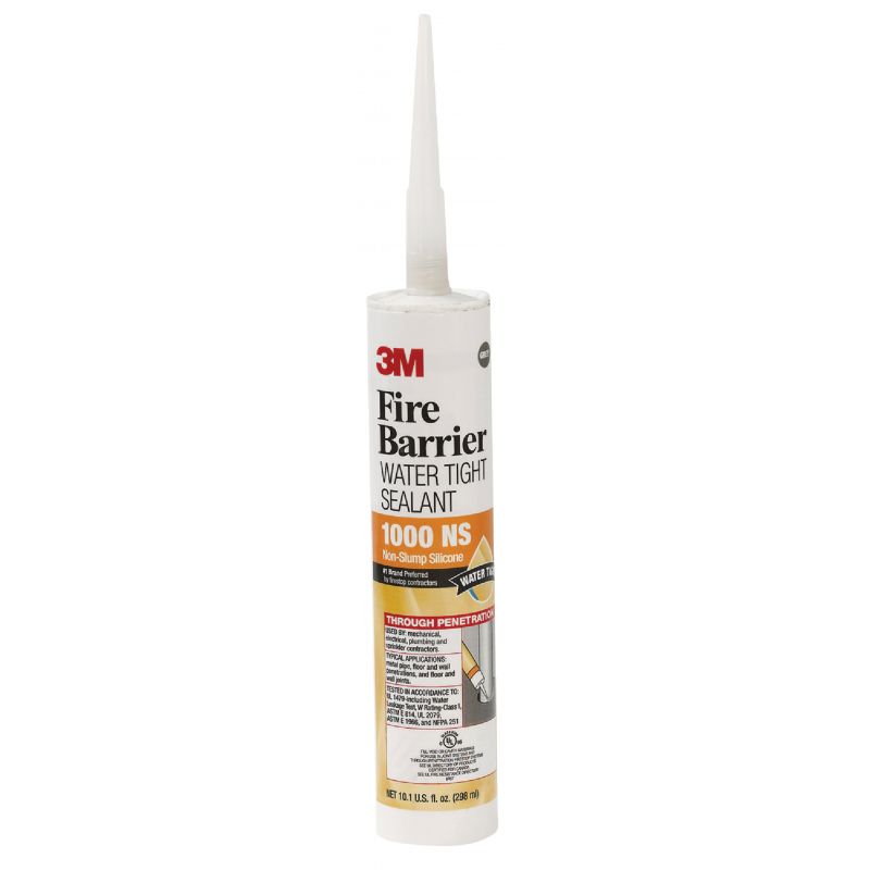 3M Fire Barrier Water Tight Sealant Gray, 10.1 Oz.