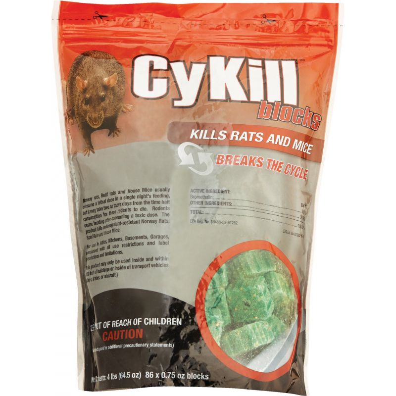 CyKill Rat And Mouse Poison Blocks