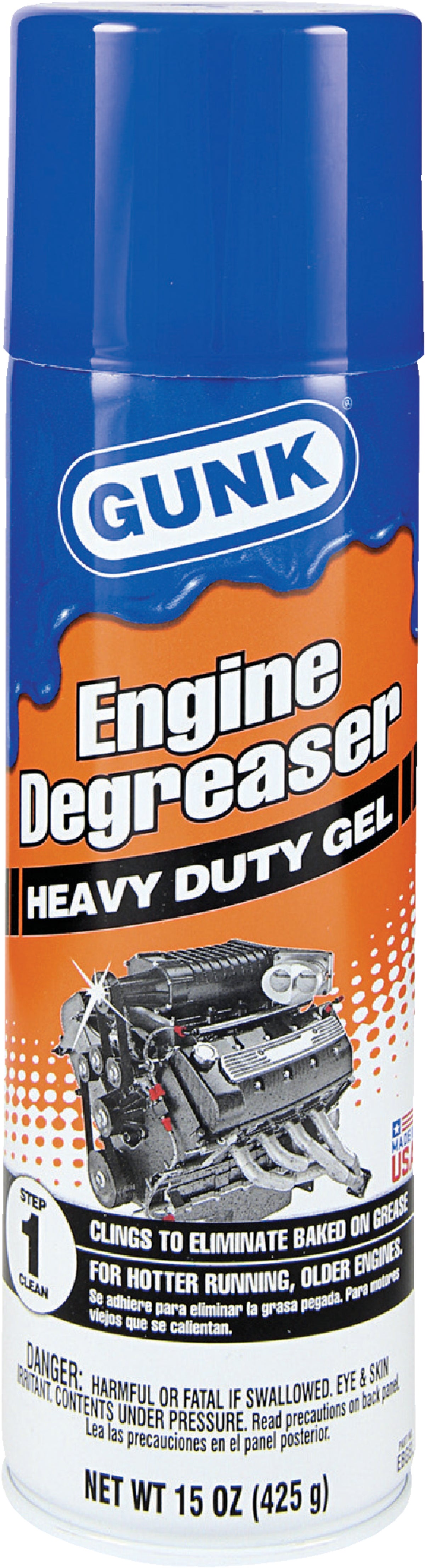 GUNK - GUNK Engine Cleaner & Degreaser is a ZERO-VOC SPRAY FOR ANY
