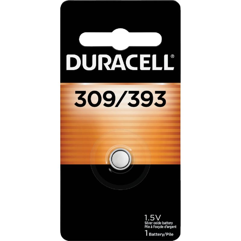 Duracell 309/393 Silver Oxide Button Cell Battery 80 MAh