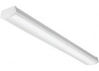 Lithonia LED Wraparound Light Fixture 5.5 In. W. X 2.5 In. H. X 48.5 In. L., White
