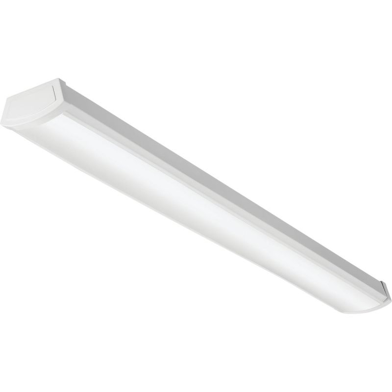 Lithonia LED Wraparound Light Fixture 5.5 In. W. X 2.5 In. H. X 48.5 In. L., White