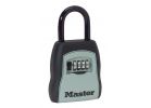 Master Lock Combination Key Safe 3.25 In. W. X 7.25 In. H. X 1.5 In. D., Gray