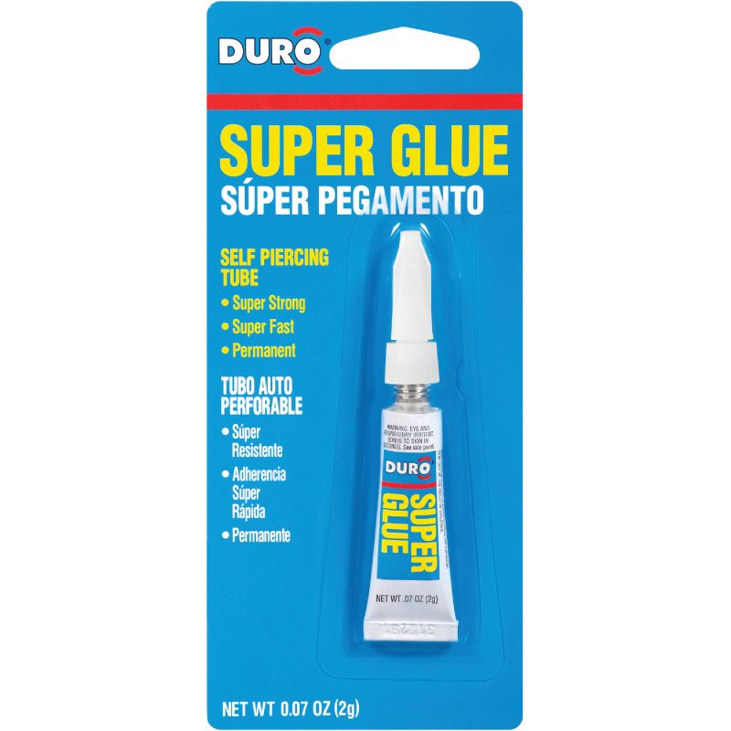 Duro Super Glue 0.07 Oz. (Pack of 12)