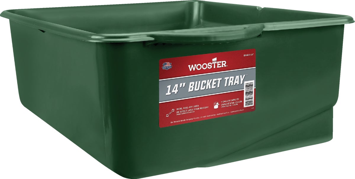 Wooster BR412-21 1 Gallon Green Polypropylene Paint Trays 21 By 16