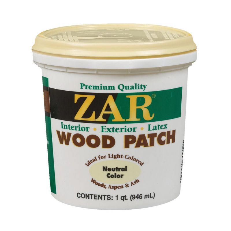 ZAR Patch Wood Filler Neutral, 1 Qt.