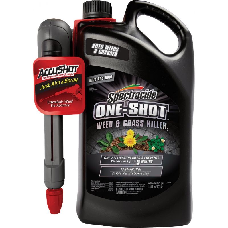 Spectracide One Shot Weed &amp; Grass Killer 128 Oz., AccuShot Spray