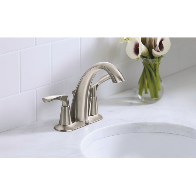 Kohler Mistos 2-Handle 4 In. Centerset Bathroom Faucet with Pop-Up