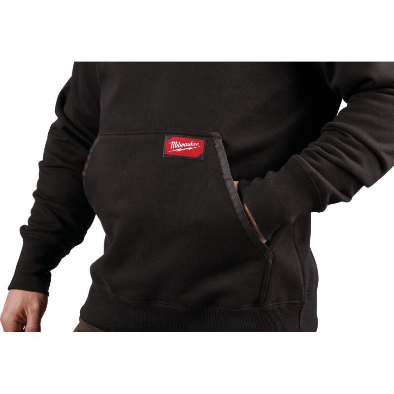 Milwaukee Heavy-Duty Hooded Sweatshirt XL, Black